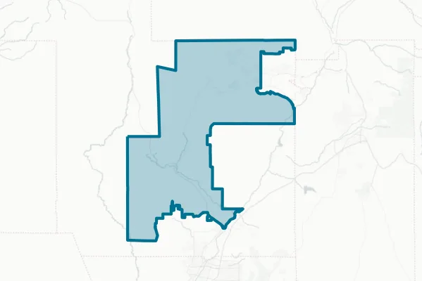 Jemez Valley Public School District No. 31 — detail map