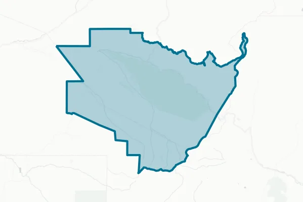 Penasco Independent School District — detail map