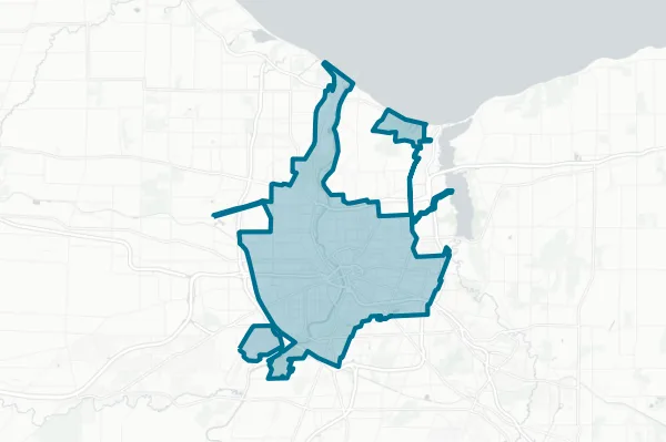 Rochester City School District — detail map