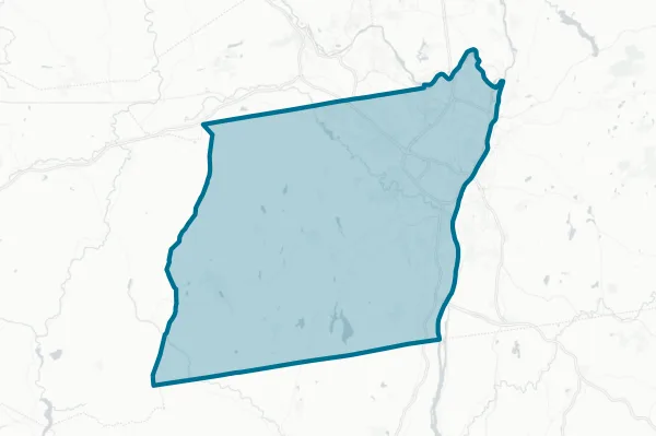 County of Albany — detail map