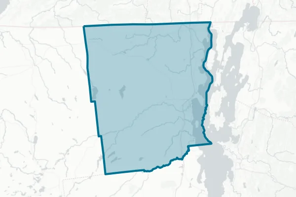 County of Clinton — detail map