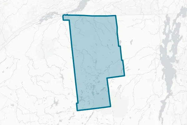 County of Franklin — detail map
