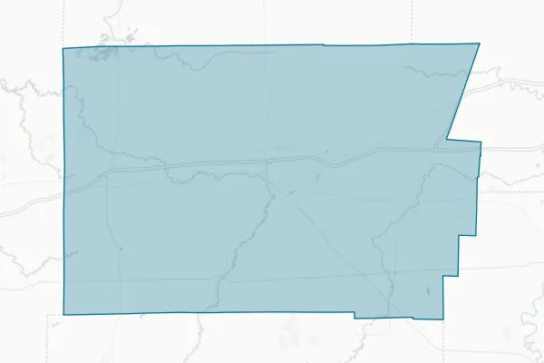 County of Genesee — detail map