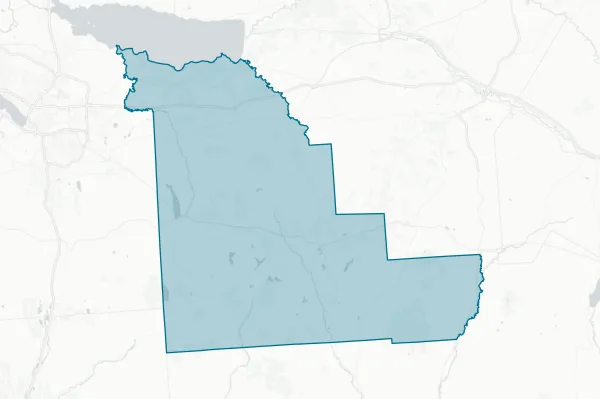 County of Madison — detail map