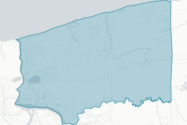County of Niagara — detail map