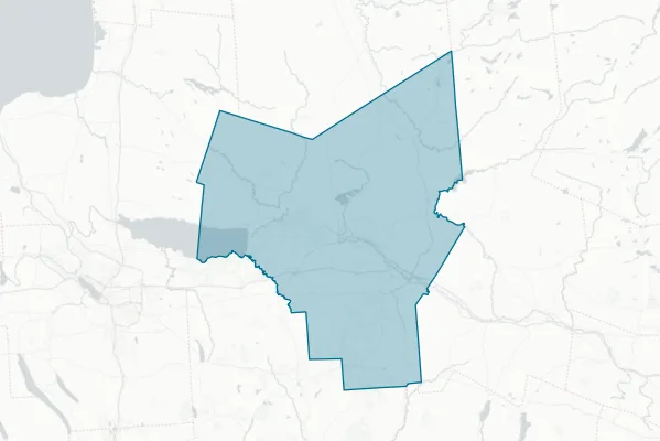 Oneida County — detail map