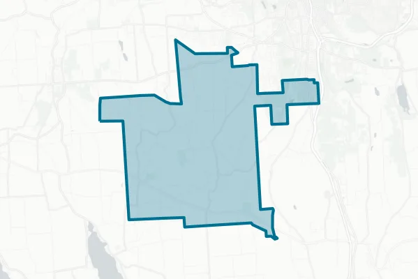 County of Onondaga — detail map