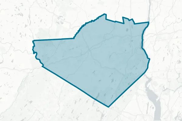 County of Orange — detail map