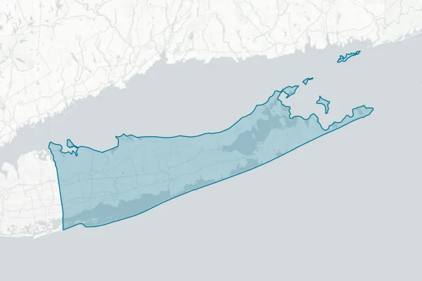 Suffolk County — detail map
