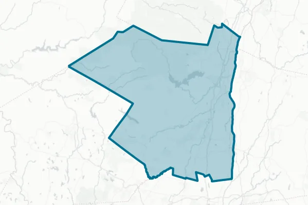 County of Ulster — detail map
