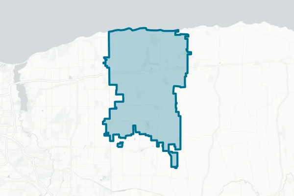 Wayne Central School District — detail map