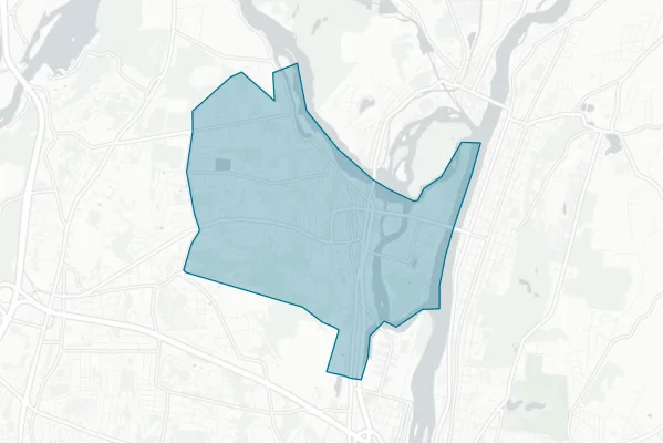 City of Cohoes — detail map