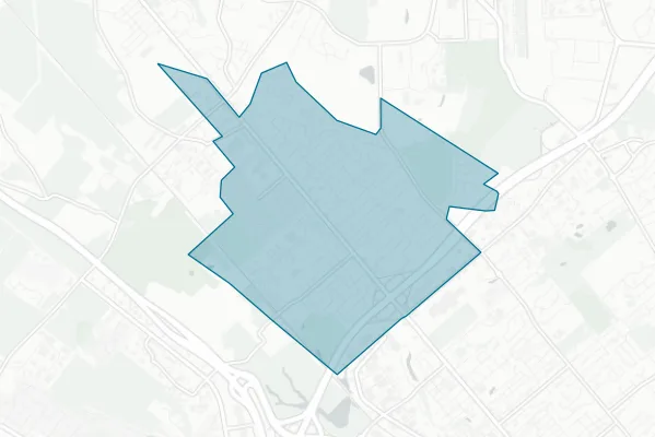The Village of Colonie — detail map