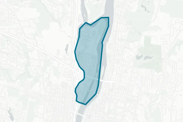 Village of Green Island — detail map