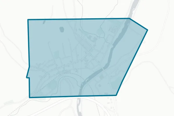 Village of Deposit — detail map