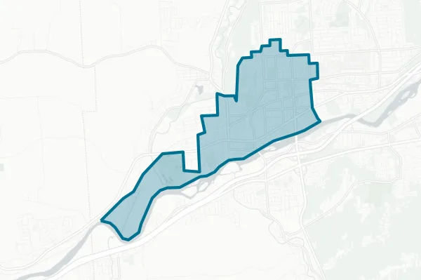 Village of Endicott — detail map