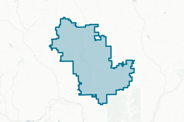 Ellicottville Central School District — detail map
