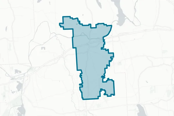 Weedsport Central School District — detail map