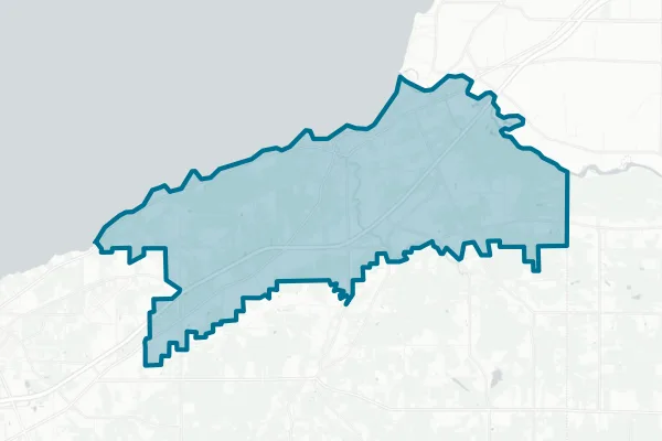 Silver Creek Central School District — detail map