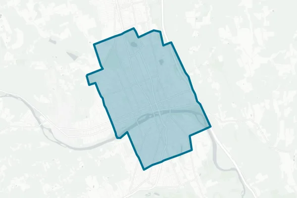 City of Elmira — detail map