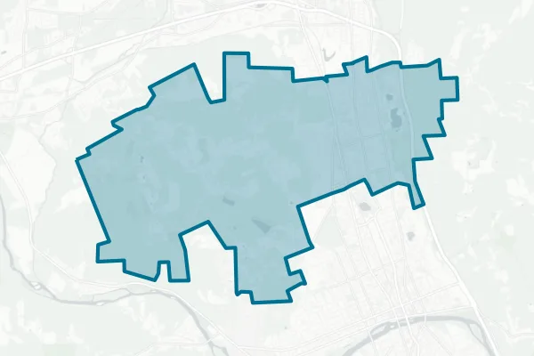 Elmira Heights Central School District — detail map