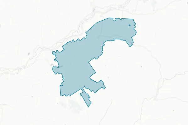 Franklin Central School District — detail map