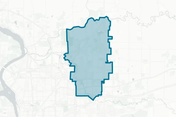 Williamsville Central School District — detail map