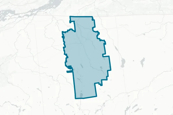 Malone Central School District — detail map