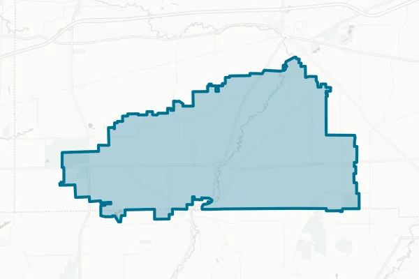 Alexander Central School District — detail map