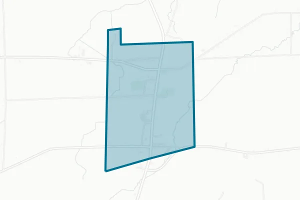 Elba Central School District — detail map