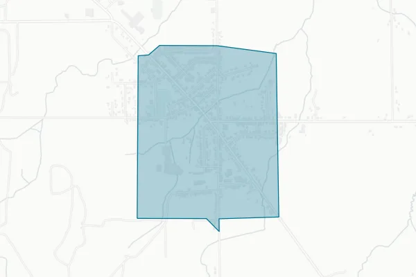 Village of Oakfield — detail map