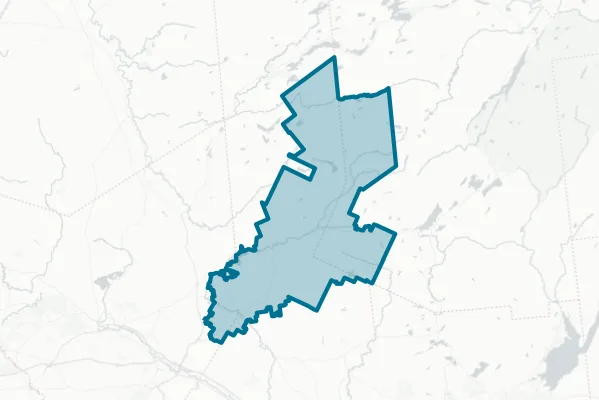 Poland Central School District — detail map