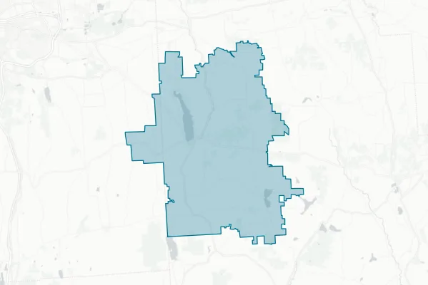 Cazenovia Central School District — detail map
