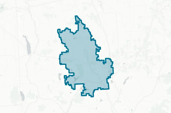 Morissville-eaton Central School District — detail map