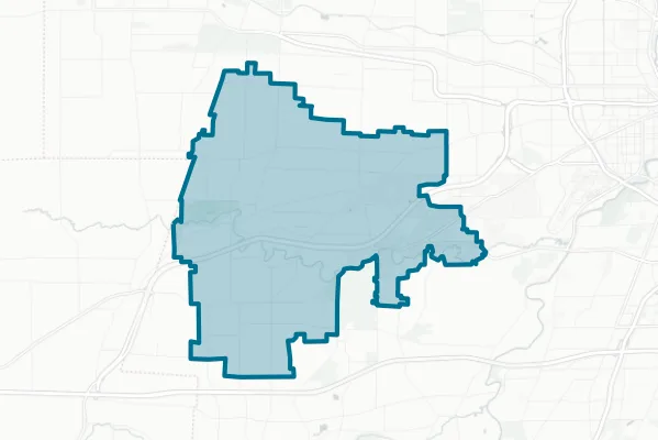 Churchville Chili Central School District — detail map