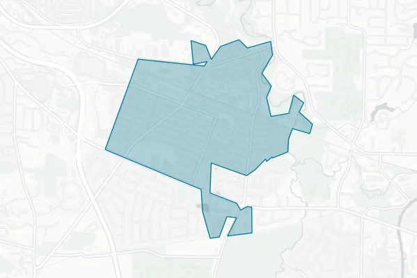 Village of East Rochester — detail map