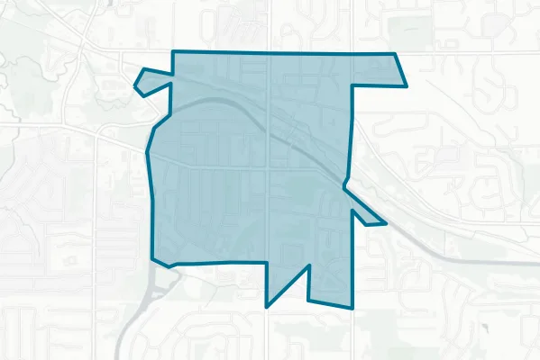 Fairport Central School District — detail map