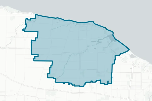 Hilton Central School District — detail map