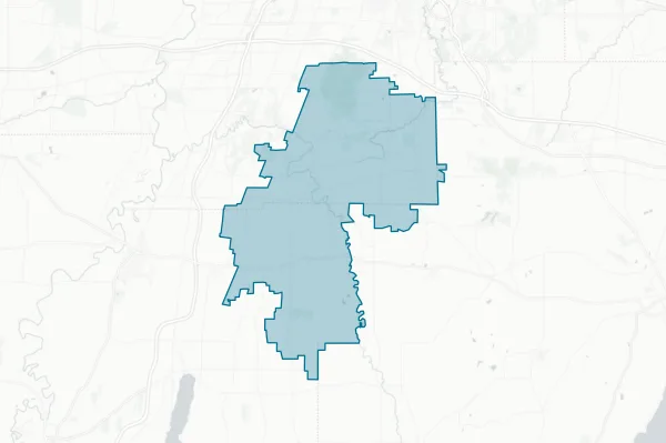 Honeoye Central School District — detail map