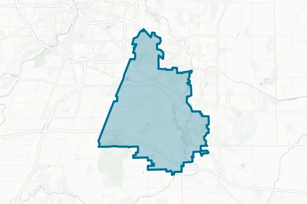 Pittsford Central School District — detail map