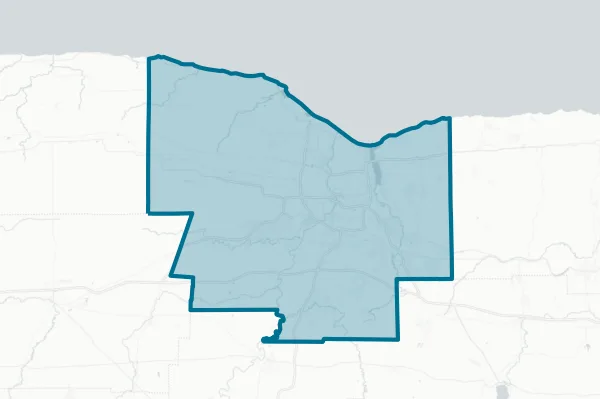City of Rochester — detail map