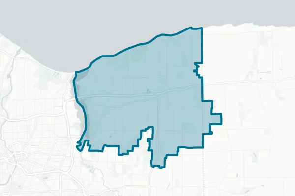 Webster Central School District — detail map