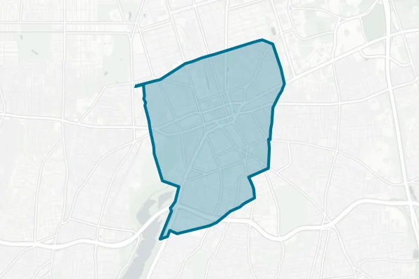 Incorporated Village of Hempstead — detail map