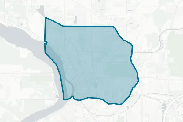 City of North Tonawanda — detail map