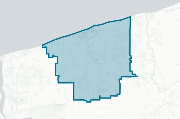 Wilson Central School District — detail map