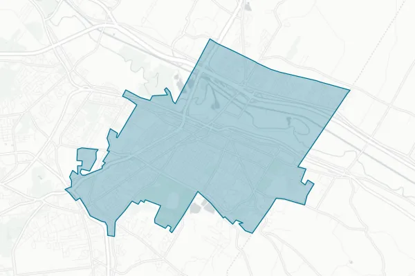 City of Utica — detail map