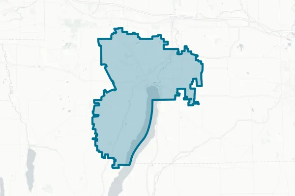 Canandaigua City School District — detail map