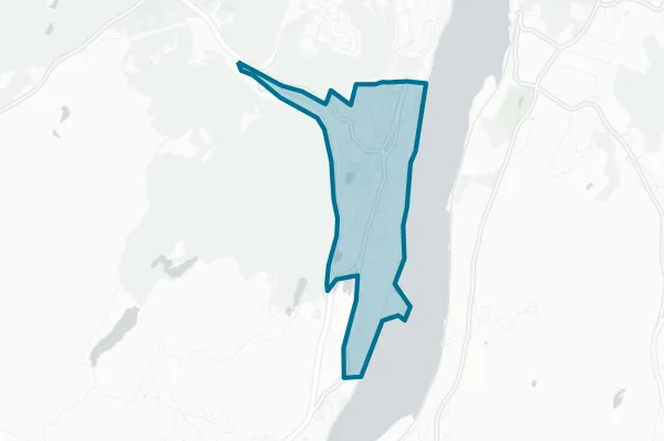 Village of Highland Falls — detail map