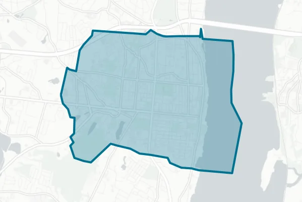 City of Newburgh — detail map