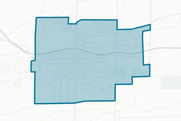 Albion Central School District — detail map